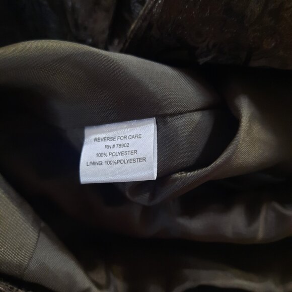 Vegan suede blazer jacket - Bamboo Traders brand - Picture 8 of 10